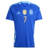 Camiseta de fútbol Argentina De Paul 7 Segunda Equipación 2024 - Hombre